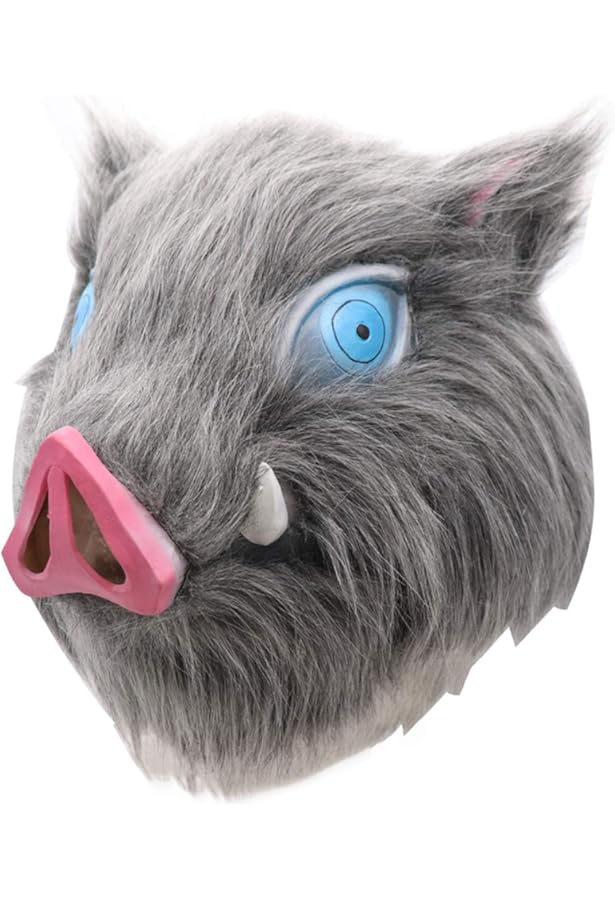 Amazon.co.jp: [Sakilor] 鬼滅の刃 嘴平伊之助 マスク 鬼殺隊 嘴平