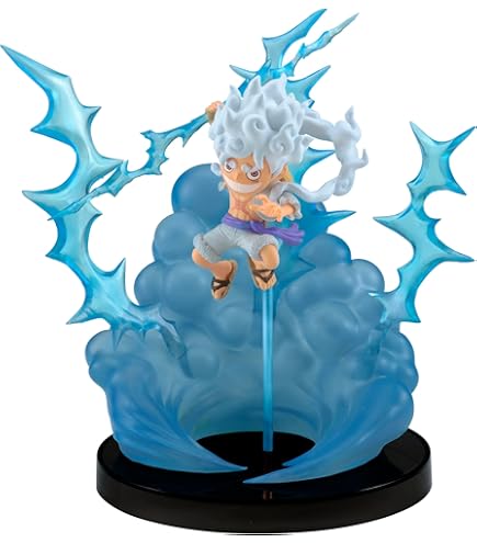Amazon | Mighty Jaxx XXRAY Plus Luffy Gear 5-20CM Figure, Art Toy