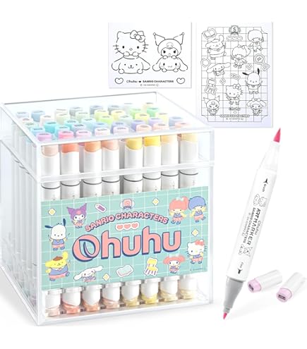 Amazon.co.jp: マクソン アルコールマーカー コミックツイン 72色