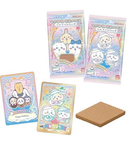 Amazon.co.jp: バンダイ(BANDAI) カードダス ちいかわ2だん(パック