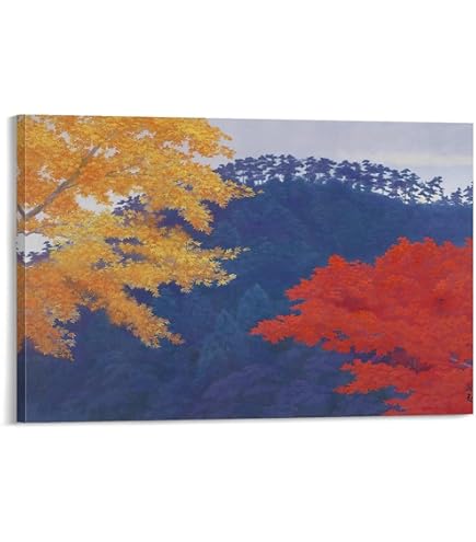 Amazon.co.jp: アートショップ フォームス 東山魁夷「白馬の森」日本画