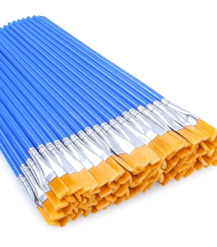 Performance Tool 1117 Acid Brushes 12-Pack | Soft Black Bristle Cleaning Brushes