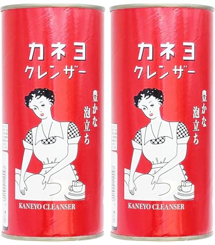Amazon | カネヨ石鹸 赤丸筒クレンザー 400g 粉末タイプ みがき洗い