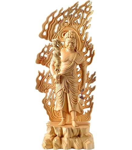 RIYAK リヤク ベーシック 彩色不動明王 LY-BFDSK 木製 仏像 Amazon｜RIYAK リヤク BASIC ベーシック 不動明王 LY-BFD 木製仏像