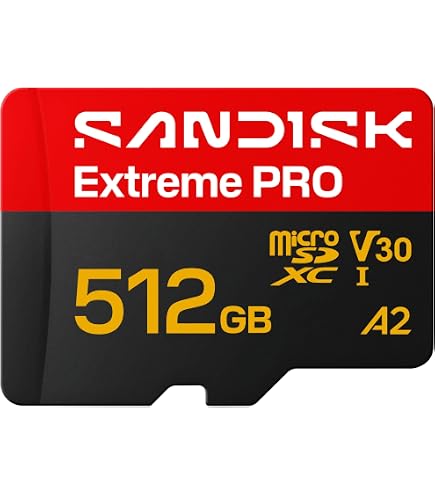 Amazon.co.jp: Micro SD 512GB SanDisk Extreme PRO microSDXC A2