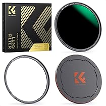 Amazon | K&F CONCEPT 67mm 磁気アダプターリング+CPL+ND8+ND64+