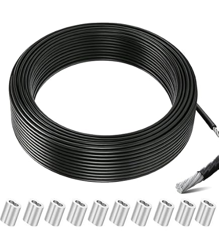 : TRUSCO(トラスコ) メッキ付ワイヤーロープ Φ3mmX10m CWM