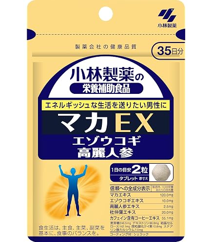 Amazon | 小林製薬の栄養補助食品 【3個セット】マカ亜鉛プレミアム 約
