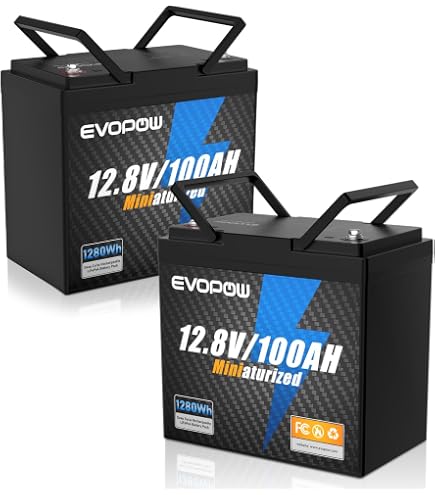 Amazon.co.jp: MFUZOP 12V 100Ah リン酸鉄リチウム バッテリー 1280Wh