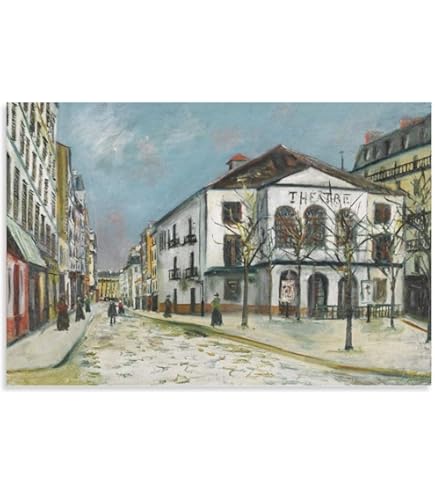 Amazon.co.jp: モーリス・ユトリロ（Maurice Utrillo）アート絵画