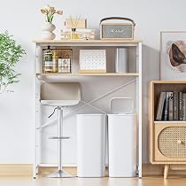 Amazon.co.jp: ANDWINT キッチンラック 幅80×奥行40×高さ100cm 5段可動