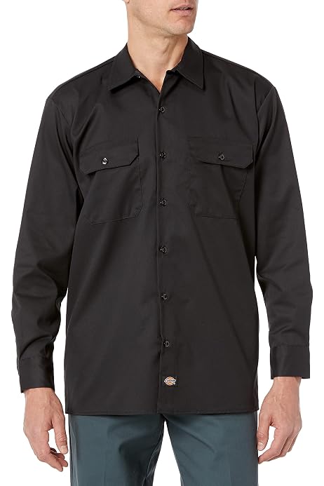 Dickies Men's Long Sleeve Work Shirt 