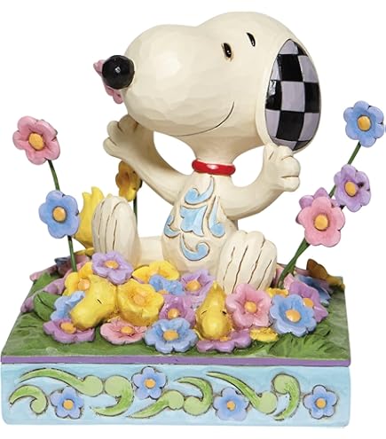 スヌーピー　オブジェ　4点 Amazon.co.jp: Enesco Jim Shore ピーナッツ スヌーピーとウッド