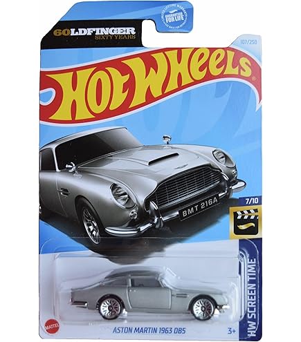 Amazon | HOT WHEELS HW EXOTICS 5/10 SILVER ASTON MARTIN DB10 96