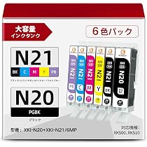 Amazon.co.jp: 【KONOink】 XKI-N20+N21 (BK/C/M/Y/PB/PGBK) 6MP