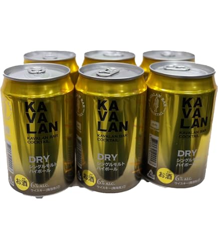 Amazon.co.jp: カバラン バー カクテル ハイボール 5度 [缶] 320ml x