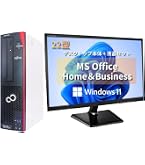 Amazon.co.jp: MS Office H&B 2024 Fujitsu Desktop PC D556 / 22 Type