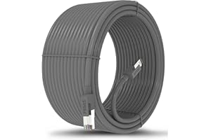 FEDUS Cat6 Heavy Duty Outdoor Cable 10M 32 Feet Weatherproof/UV Resistant 10000mbps Ethernet Cable Suitable for Direct Burial Installations cat6 Ethernet Patch Cable LAN Cable Internet Network Cord