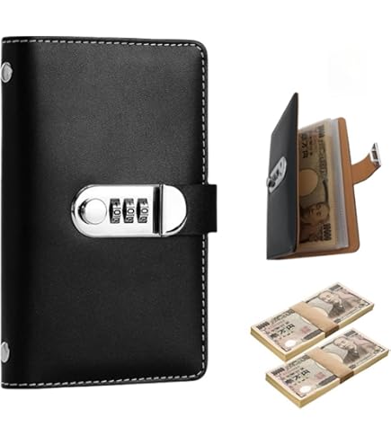 Amazon.co.jp: お札 貯金箱 パスワードロック 封筒貯金 100万円