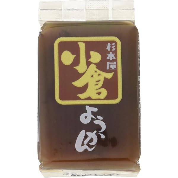 Amazon | 杉本屋製菓 ようかん小倉 40g×10個 | 杉本屋製菓