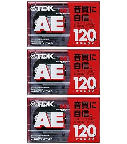 Amazon | TDK オーディオカセットテープ AE 90分3巻パック [AE-90X3G