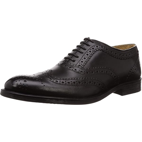 Amazon | ローク ウィングチップ ブラック ガラスレザー（Loake