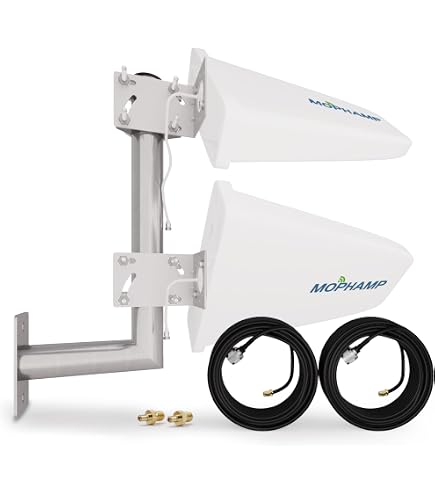 Nelawya 4G LTE Antenna Esterno Omnidirezionale High Gain 10-12dBi Long - 2