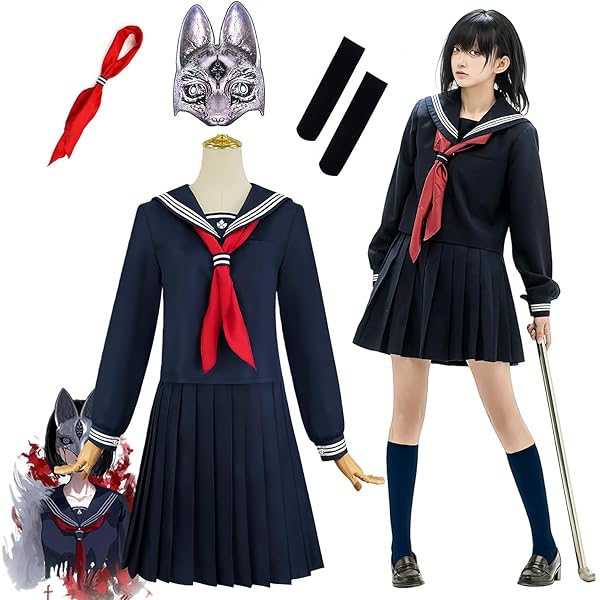 Amazon.co.jp: [Plazhen] 深水 雛子 コスプレ衣装セット 高完成度