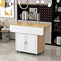 Amazon.co.jp: TRAGLO キッチンカウンター カウンター テーブル
