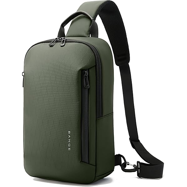 Amazon.co.jp: BANGE Sling Bag, Waterproof Men