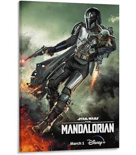 Amazon.co.jp: キャラクターポスター、the mandalorian マンダロリアン