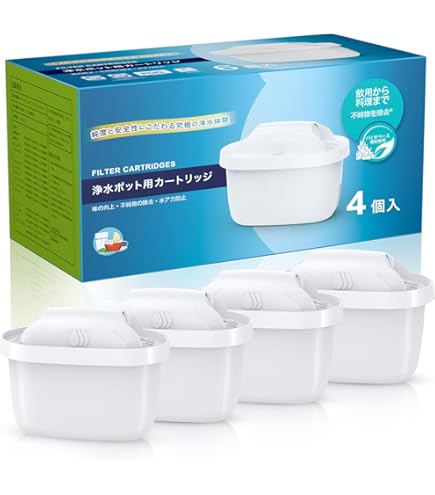 Amazon | ブリタ 浄水 ポット カートリッジ マクストラ プラス 3個