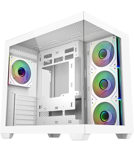 Amazon | Thermaltake V250 TG ARGB ミドルタワーPCケース 強化ガラス