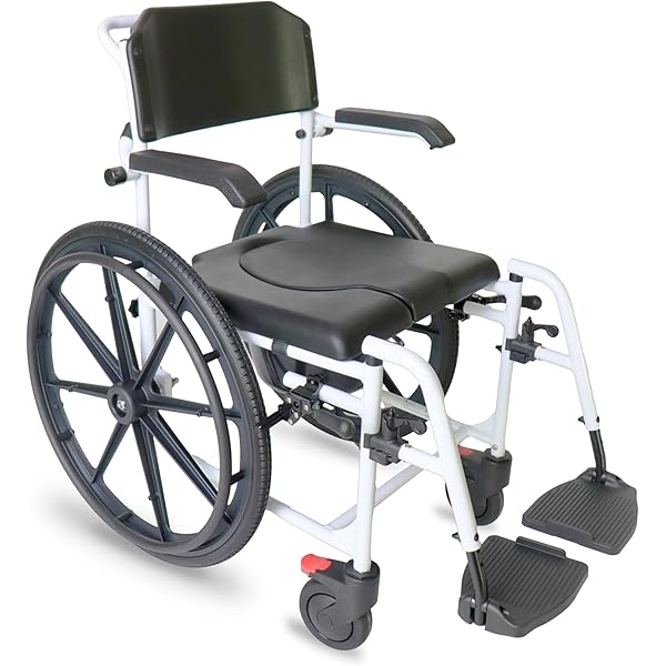 Amazon | カワムラサイクル シャワー用車いす 前後式バック