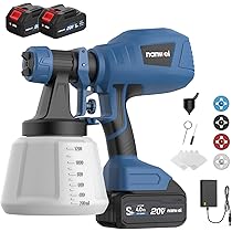Amazon | NANWEI コードレススプレーガン マキタ18Vバッテリー対応