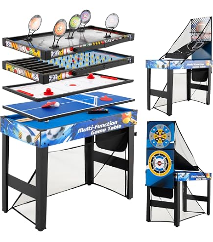 Amazon.co.jp: GYMAX マルチゲームテーブル 10イン1コンボゲーム