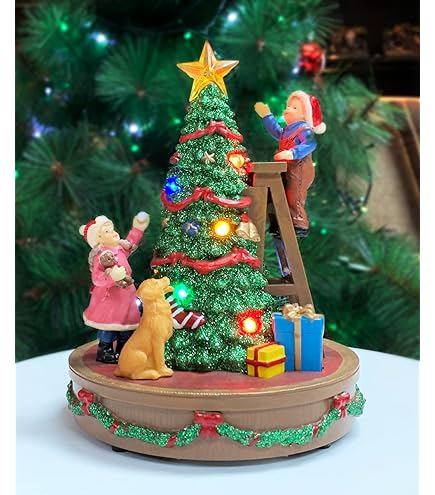 Amazon.co.jp: サンフランシスコオルゴールのクリスマスおもちゃ箱回転