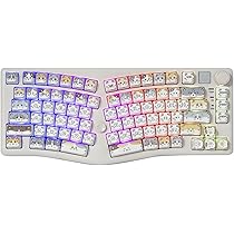 Amazon | OUSEITECH LEOBOG A75 アリスレイアウトキーボード