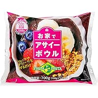 Amazon | フルッタフルッタ アサイー 冷凍ピューレ 1200g(400g×3袋