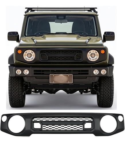 Amazon.co.jp: ApexGo スズキ ジムニー フロントグリル JB64 JB74 JC74