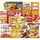 韓国お菓子11種セット トッポキスナック, チュロス(味ランダム), バターワッフル 中, ハニーバターチップ , しっとりチョコチップクッキー, イェガム オリジナル, イェガム チーズグラタン , チョコパイ, フレンチパイ, コブクチップ きな