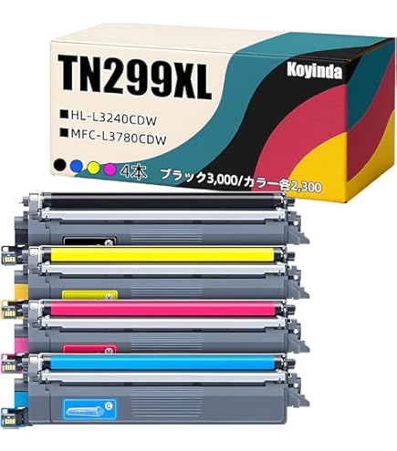 Amazon.co.jp: バウストア ブラザー brother TN299 TN299XLBK TN299XLC