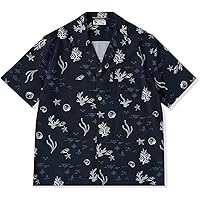 Amazon | [karaku] シャツ メンズ 半袖 ゆったり 吸汗速乾