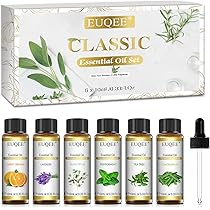 Amazon.co.jp: EUQEE アロマオイルセット エッセンシャルオイル
