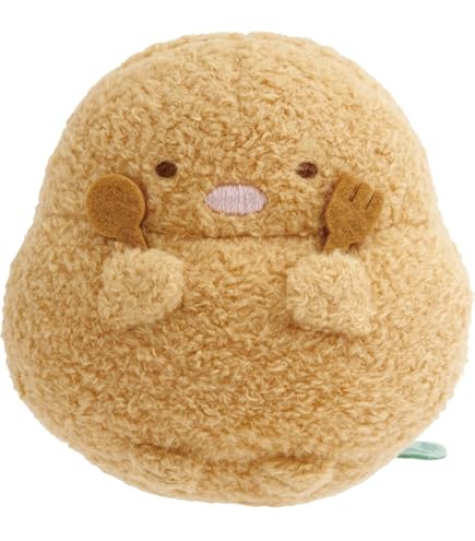 Amazon.co.jp: サンエックス すみっコぐらしてのりぬいぐるみ とんかつ