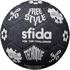Amazon Sfida スフィーダ デニム フリースタイル リフティング フリースタイルボール サッカー ボール 練習用 Black ブラック Bsf Fs03 4 5号球 スフィーダ Sfida サッカーボール