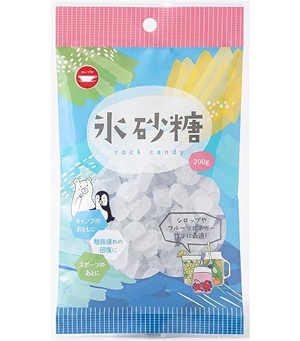 Amazon.co.jp: メイホウ 個包装 氷砂糖 80g×12入 : 食品・飲料・お酒