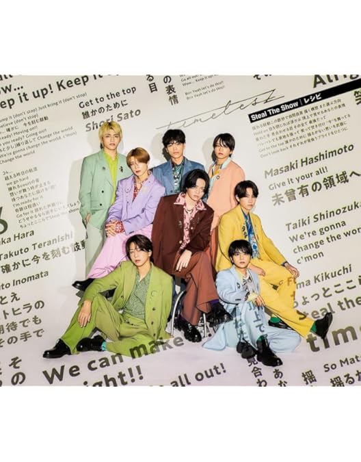 Amazon.co.jp: We're timelesz LIVE TOUR 2024 episode0 (通常盤)(2枚