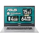 ASUS Chromebook クロームブック CX1 15.6インチ 日本語キーボード 重量1.8kg トランスペアレントシルバー CX1500CKA-EJ0015