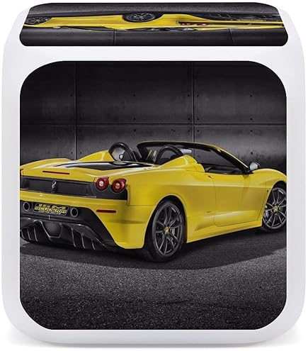 Amazon.co.jp: 時計表示付き車型目覚まし時計、エンジンライト